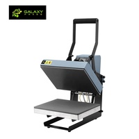 Máquina de transferencia de calor de prensa de sublimación de ropa textil plana pequeña Galaxy Press para camisetas