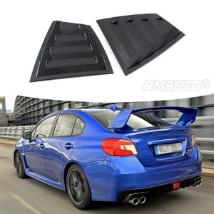 For Subaru WRX STi 2015-2021 Exterior Accessories Car Side Rear <b>Window</b> Louver Shutter <b>Cover</b> Rear Quarter Panel <b>Window</b> Body Kit - Product Image 3