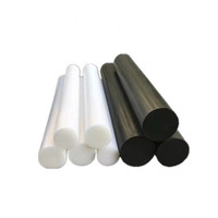 Taille personnalisée 6-300mm Barre moulée en plastique renforcé Mc Nylon Rod Nylon Uhmwpe Rods