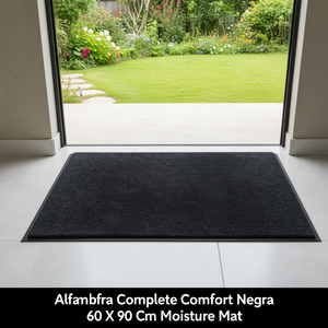 Tappetino Alfombra Complete Comfort Nero 60 X 90 Cm Resistente all'Umidità - Product Image 3