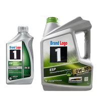 Huile de compresseur minérale SAE 15W-40 API SN Plus, huile de base, lubrifiant automobile, étiquette privée personnalisée