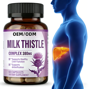 Süt Devedikeni Kompleksi 380mg Kapsül - Karaciğer Fonksiyonlarını Destekleyici Detoks Desteği Yetişkinler İçin 2 Kapsül/Portiyon 60 Kapsül OEM/ODM Toplu Tedarik - Product Image 1