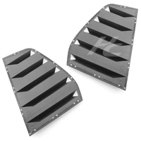 Pare-soleil de lunette arrière en ABS noir mat Style sport Pare-brise arrière pour BMW Série 3 E90 2005-2012
