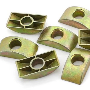 Tuercas de Media Luna M8, Acero al Carbono Galvanizado Electrolíticamente, Estándar DIN, Uso en Interiores - Product Image 1