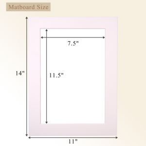 กรอบรูปสั่งทำพิเศษ พร้อมแผ่นรองตัดแบบมุมเอียง ปราศจากกรด <span class=keywords><strong>ส</strong></span>ำหรับตกแต่งบ้านและจัดแ<span class=keywords><strong>ส</strong></span>ดงภาพศิลปะในแกลเลอรี - Product Image 3
