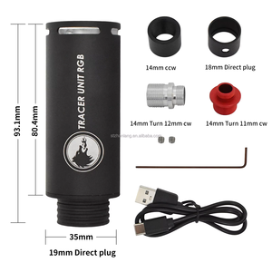 新型热14毫米CCW打火机战术自动发光暗铝合金示踪装置 - Product Image 4