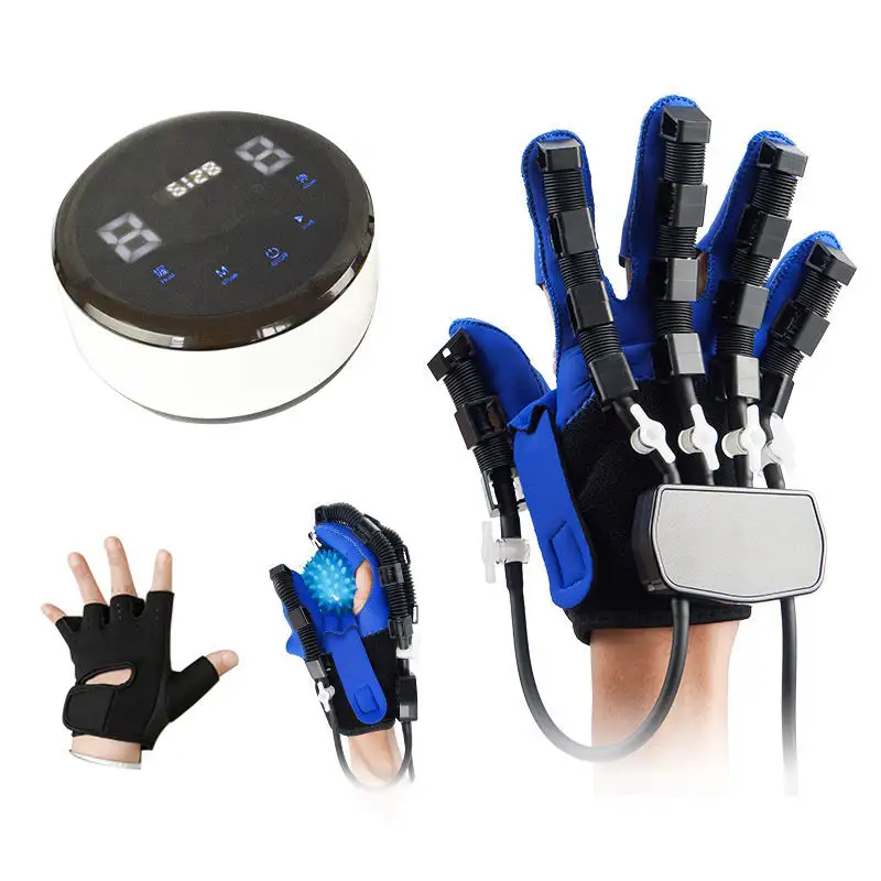 Luva robô de reabilitação para recuperação de mãos, dispositivo médico para recuperação de hemiplegia e função de membros, para acidente vascular cerebral