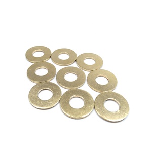 Rondelle en <span class=keywords><strong>laiton</strong></span> M8 M10 M12, charnière de porte, rondelle plate extra-épaisse en cuivre pur - Product Image 4