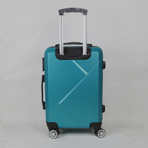 Factory Wholesale 20 24 Inch Custom Logo <strong>Suitcase</strong> Gold Luggage <strong>Blue</strong> <strong>Suitcase</strong> - Product Image 6