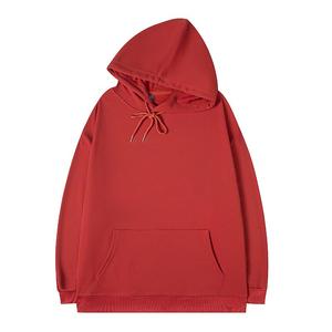 Felpe con cappuccio pesanti personalizzate Super morbide in pile di velluto oversize felpa con cappuccio con Logo Pullover da uomo - Product Image 5