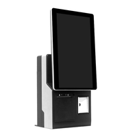 Ordinateur tout-en-un à double écran tactile de 15,6 pouces, Intel I3, 99% SRGB, Wi-Fi 6, système d'exploitation Linux/Android, caisse enregistreuse en libre-service