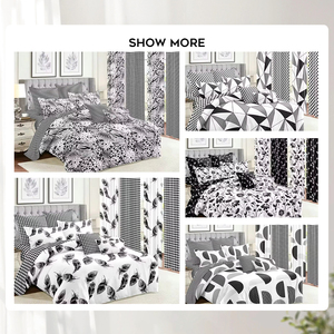 Rèm cửa bộ sưu tập nhà cửa 3D giá sỉ rẻ kèm bộ ga trải giường đồng bộ - Product Image 2