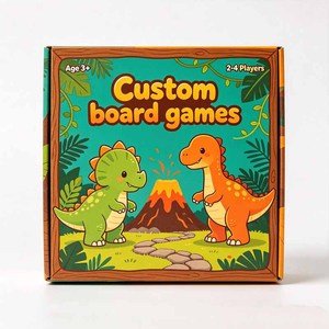 Professional custom printed board game supplier high quality home <b>entertainment</b> custom board games - Product Image 1