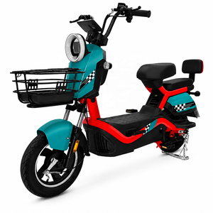 Vélo électrique familial STARGO <span class=keywords><strong>JUMBO</strong></span> 500W avec grand panier avant, double siège large et dossier pour les courses quotidiennes et la mobilité urbaine - Product Image 2