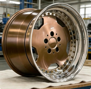 Nouvelles jantes forgées sur mesure Aero 3 pièces 25 mm ET pour <span class=keywords><strong>Mercedes</strong></span>-AMG Classe S, Classe <span class=keywords><strong>SL</strong></span>, Classe E, Classe C et Audi, jantes en alliage - Product Image 3