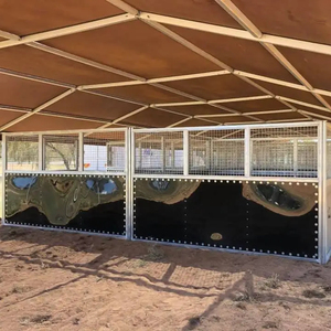 Galvanisierter hochwertiger tragbarer Pferdestall Paneel Langlebigkeit Pferdestall für Pferdestall - Product Image 1