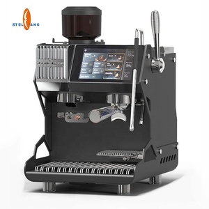 Cafetera Espresso Comercial Profesional de Gran Capacidad de Acero Inoxidable de 19 Bares con - Product Image 1
