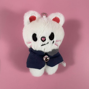 Portachiavi in peluche Quokka Kpop Star Idol con abiti da Accademia di Magia, mini bambola di peluche a forma di cartone animato, ciondoli per borsa - Product Image 5