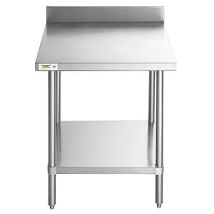 Plan de travail en acier inoxydable robuste de style américain avec équipement de cuisine commerciale pour restaurant, hôtel, cuisine, maison - Product Image 5