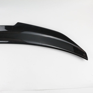 Ricambi Auto <span class=keywords><strong>ABS</strong></span> plastica M4 stile Spoiler posteriore per Audi A4 B9 2019 - Product Image 3