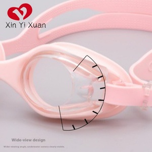 Lunettes de natation en silicone et PC pour enfants - Anti-buée, étanches, anti-UV pour hommes et femmes - Product Image 2