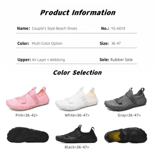 Yoris Usine Vente En Plein Air Respirant En Amont Wading Agriculture À Séchage Rapide Chaussures De Sports Nautiques Pieds Nus Plage Natation Homme Aqua Chaussures - Product Image 2