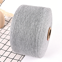 Fil mélangé en coton recyclé et polyester mélangé DTY pour tissage, absorbant l'humidité, pour gants