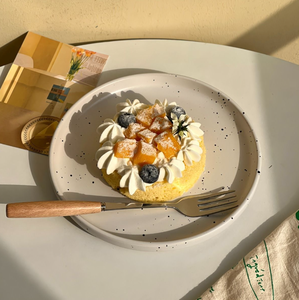 Assiettes <span class=keywords><strong>de</strong></span> service en céramique et porcelaine écologiques, style coréen mignon, jaune et vert, haut <span class=keywords><strong>de</strong></span> gamme, pour steak et <span class=keywords><strong>dessert</strong></span>, pour la maison et les restaurants - Product Image 5