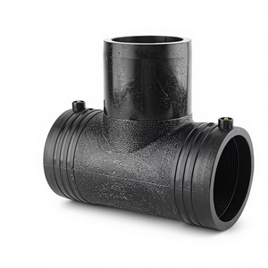 Conexión en T de igual diámetro, HDPE100, superficie lisa, resistente a químicos y a la corrosión, conexión por soldadura, presión 1.6PN, gas natural, HVAC - Product Image 3