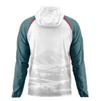 Chaqueta Softshell ligera para correr al aire libre, chaqueta cortavientos impermeable con capucha y cremallera Lisa para hombre para niños