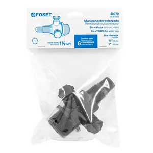 Master con 48 unidades Polipropileno Multiconector para tanque de agua, sin válvula, Foset - Product Image 4