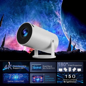 Máy chiếu Mini di động hy300 rk3326 máy chiếu thông minh Android 5G Wifi 1 + 8GB 4k rạp hát tại nhà máy chiếu Giáo Dục Văn phòng kinh doanh - Product Image 3