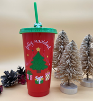 Gobelets à café réutilisables en plastique écologiques certifiés BSCI, kits de fournitures pour fêtes, impression de logo en couleur pour la rentrée scolaire