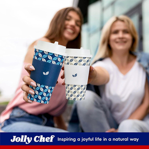 Vasos de Papel Desechables Personalizados para Llevar de 10oz 12oz 16oz 20oz con Tapa para Té de Burbujas Boba, Caja Sorpresa Misteriosa - Product Image 2