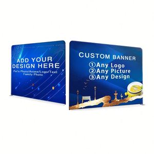Bannière extérieure personnalisée en PVC enduit, imperméable et imprimée anti-UV - Product Image 1