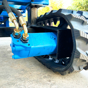 Profondità di perforazione per pozzi d'acqua Diesel 22hp 200m motore diesel per mobilità cingolata per Hard Rock - Product Image 3