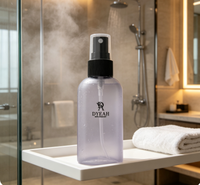 Flacon pulvérisateur vide en PP/PET mat dépoli de 75 ml avec pulvérisateur à brume fine pour brume faciale, aromathérapie et emballage cosmétique
