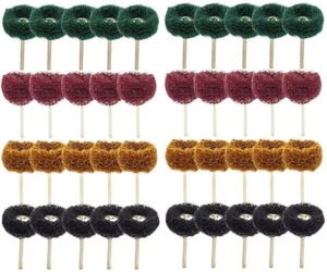 Kit de Ruedas Abrasivas <span class=keywords><strong>para</strong></span> <span class=keywords><strong>Pulir</strong></span> <span class=keywords><strong>Metal</strong></span>, Juego de Accesorios <span class=keywords><strong>para</strong></span> Herramientas Rotatorias <span class=keywords><strong>Dremel</strong></span> - Product Image 1