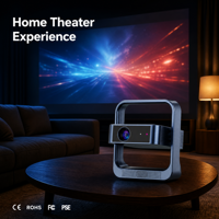 Mini projecteur intelligent Android C9 Pocket Wifi pour cinéma maison et jeux 4k