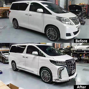 ชุดตัวถังรถยนต์สำหรับ Toyota Alphard 30ซีรีส์2008-2014การปรับโฉมเพื่อ<span class=keywords><strong>2021</strong></span> SC modellista stying. - Product Image 4