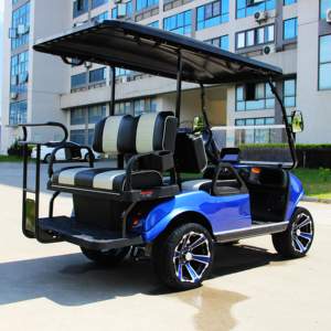 HDK EVOLUTION 4 places Vente en gros Personnelle Petite <span class=keywords><strong>voiture</strong></span> Scooters 48V transporteur Classique Voiturette de golf électrique à 4 roues - Product Image 4