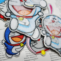 Meilleure vente japonais Anime dessin animé fer sur accessoires brodés patchs broderie personnalisée singe roi GOHAN Patch pour vêtements