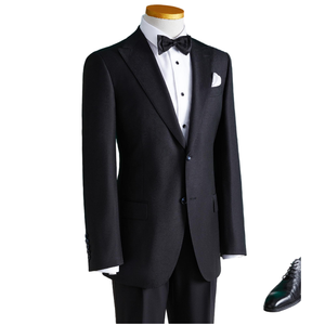2 pezzi e 3 pezzi abiti da uomo vestito Slim Fit nero abito da sposa giacca <span class=keywords><strong>Blazer</strong></span> - Product Image 1