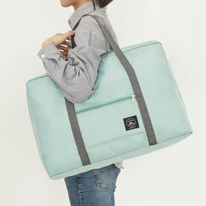 מותאם אישית באיכות גבוהה התעופה מתקפל רך גדול קיבולת כבד החובה עמיד למים מתקפל תיק נסיעות אחסון מזוודות תיק - Product Image 4