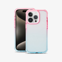 Coque de téléphone antichoc antidérapante tendance en gros, design magnétique en TPU PC vierge, plusieurs couleurs, vente chaude