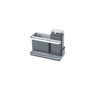 Plastic Grey High Quality <strong>Kitchen</strong> Accesorios De Cocina Sink <strong>Caddy</strong> - Product Image 1