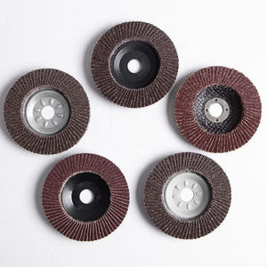 Disques abrasifs de qualité supérieure avec support en fibre de verre, <span class=keywords><strong>disque</strong></span> à lamelles en oxyde d'aluminium calciné de 4/4,5 pouces <span class=keywords><strong>pour</strong></span> le ponçage et l'utilisation avec une <span class=keywords><strong>meuleuse</strong></span> - Product Image 5