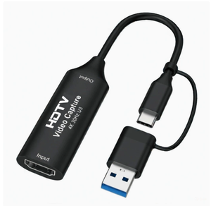 <span class=keywords><strong>Tarjeta</strong></span> Capturadora de Video 4K 30HZ MS2130 USB 3.0 HDMI Real, Caja de Grabación de Juegos 1080p 60fps, Transmisión en Vivo para <span class=keywords><strong>PS4</strong></span>, PS5, Switch - Product Image 1