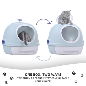 Niedliche Katzen toilette mit Oberlicht-Luxus-Katzen toilette - Product Image 5