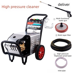 Hidrolavadora Eléctrica Industrial <span class=keywords><strong>de</strong></span> Alta Presión No Tóxica para <span class=keywords><strong>Limpieza</strong></span> <span class=keywords><strong>de</strong></span> Superficies Metálicas y Motores - Product Image 3